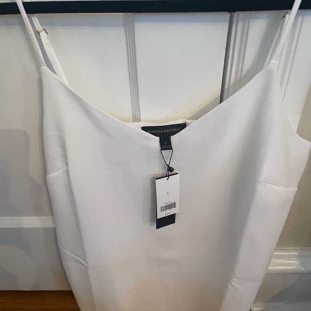 NWT Banana Republic White Camisole